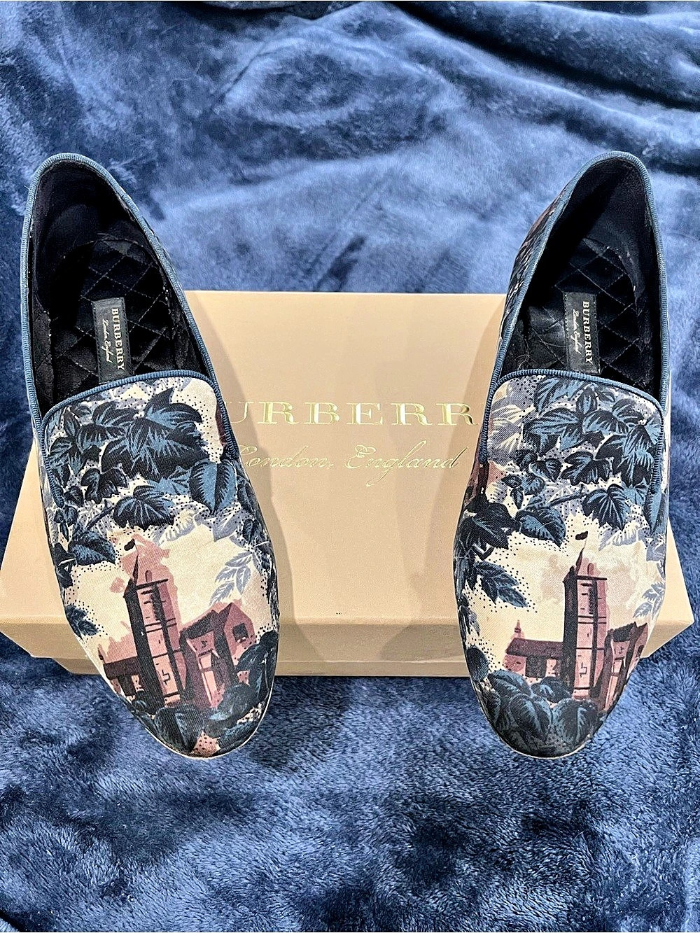 Burberry Runway Link Loafer Mormont Printed Loafers EU 40